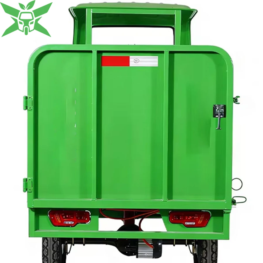 Xe Điện 3 Bánh Thu Gom Rác Nắp Mở 2 Bên Dung Tích 0.6m³ (800L) 2 Xe Điện 3 Bánh Thu Gom Rác Nắp Mở 2 Bên Dung Tích 0.6m³ (800L) - Ảnh 2