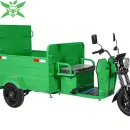 Xe điện chở rác 3 bánh thùng mở động cơ 1000W