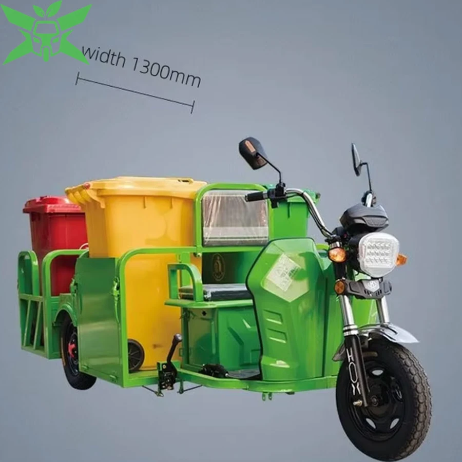 Xe Chở Rác Bằng Điện 4 Thùng To 1000W 8 Xe Chở Rác Bằng Điện 4 Thùng To 1000W - Ảnh 8